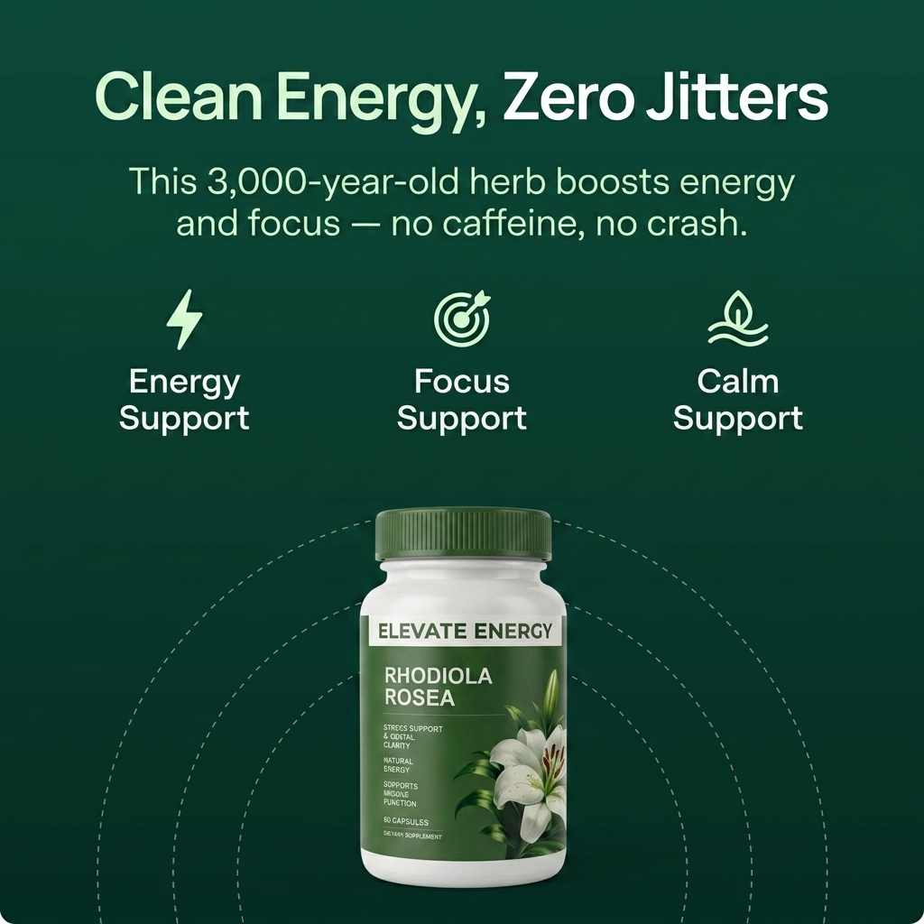 Maximum Potency Rhodiola Rosea