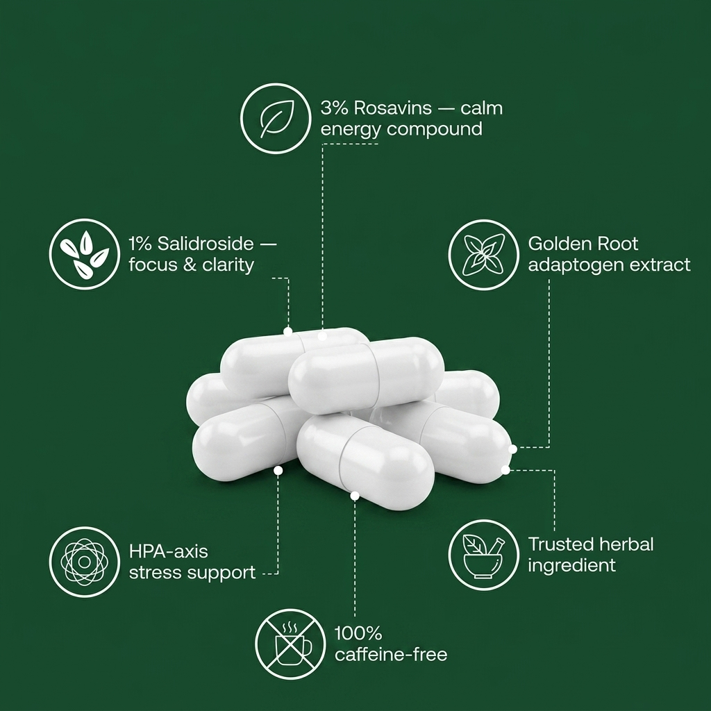 Maximum Potency Rhodiola Rosea